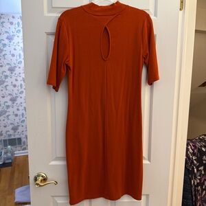 GAP Women's Rust Midi Dress